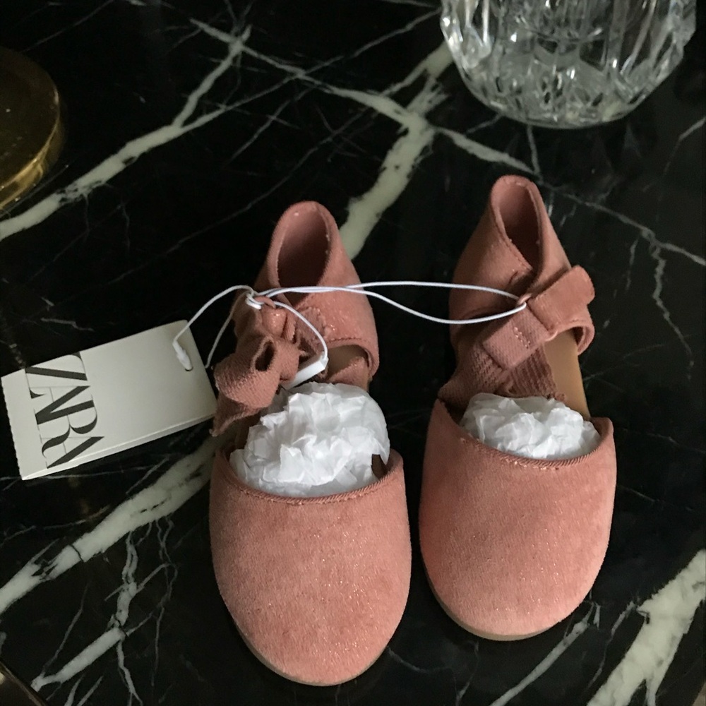 Zara Kids Mauve Pink Flats